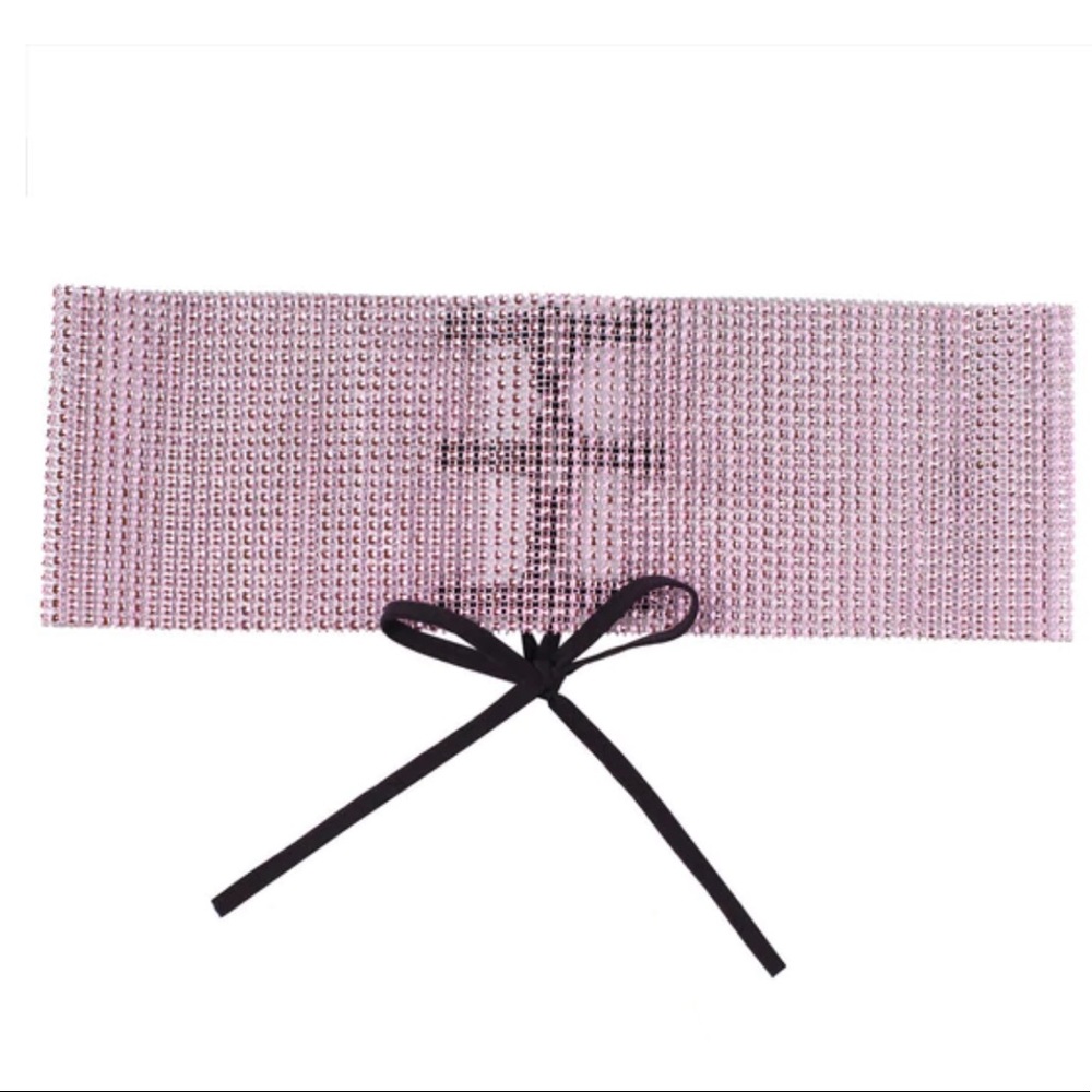 Matching Crystal Sparkle Top and Skirt Set